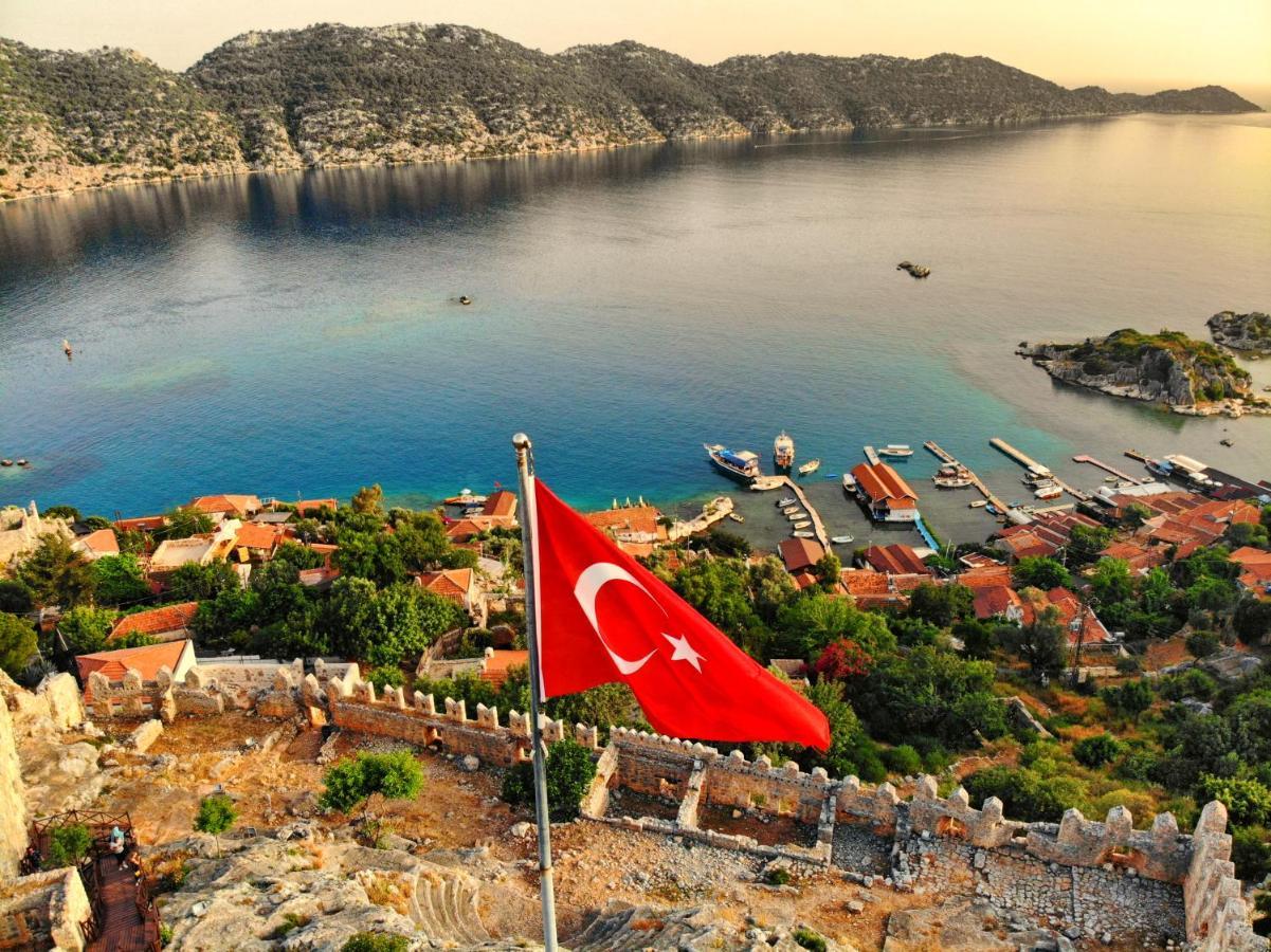 Istlada Tas Ev Apart - Kekova View Kapakli Bagian luar foto